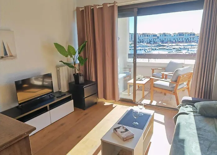 T2 - 4 Pers - Terrasse Avec Vue Sur Port - Fr-1-195-113 * Le Barcarès