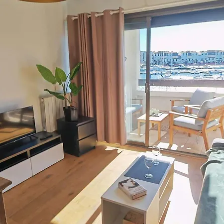 T2 - 4 Pers - Terrasse Avec Vue Sur Port - Fr-1-195-113 * Le Barcarès