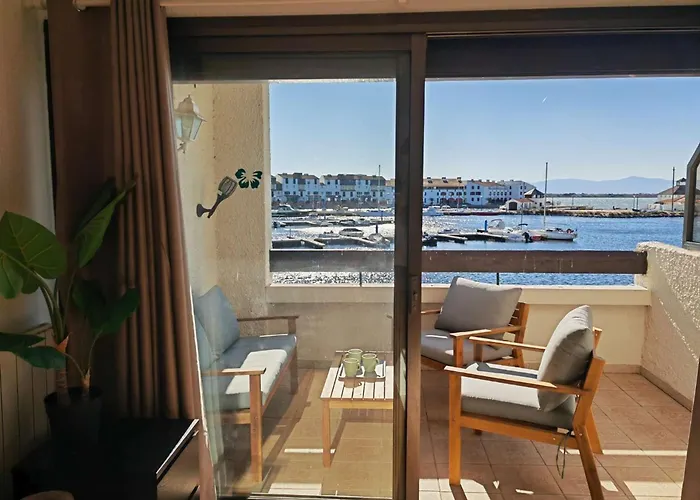 T2 - 4 Pers - Terrasse Avec Vue Sur Port - Fr-1-195-113 Διαμέρισμα Le Barcarès